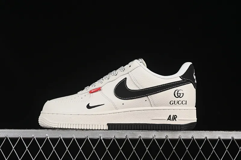All categories Nk Air Force 1 Air Force series Nk Air Force 1 Low Air Force low-top Nike Air Force 1'07 Low Gucci co-branded double spelled small black hook Air Force 1 low-top casual sneakers CS5288-009